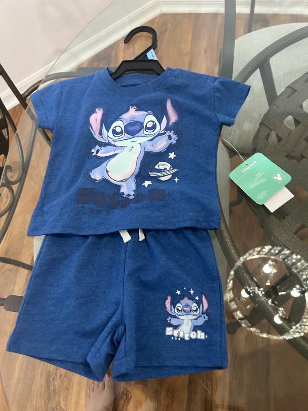 Brand New Stitch Baby Outfit-Size 3-6 months